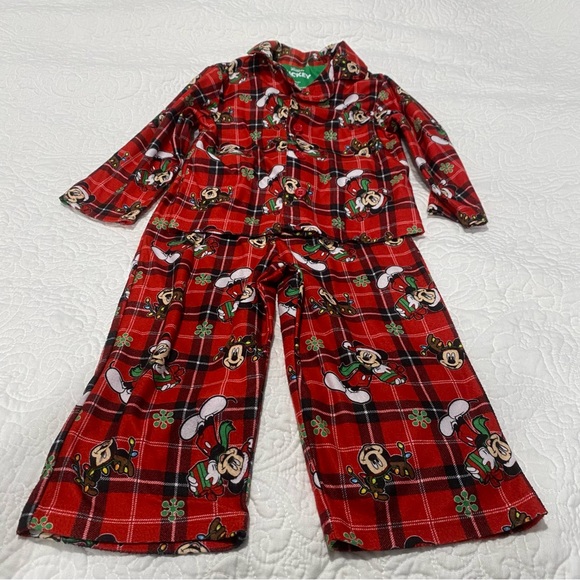 Christmas Pajama Set Mickey Mouse and Santa - Picture 7 of 11